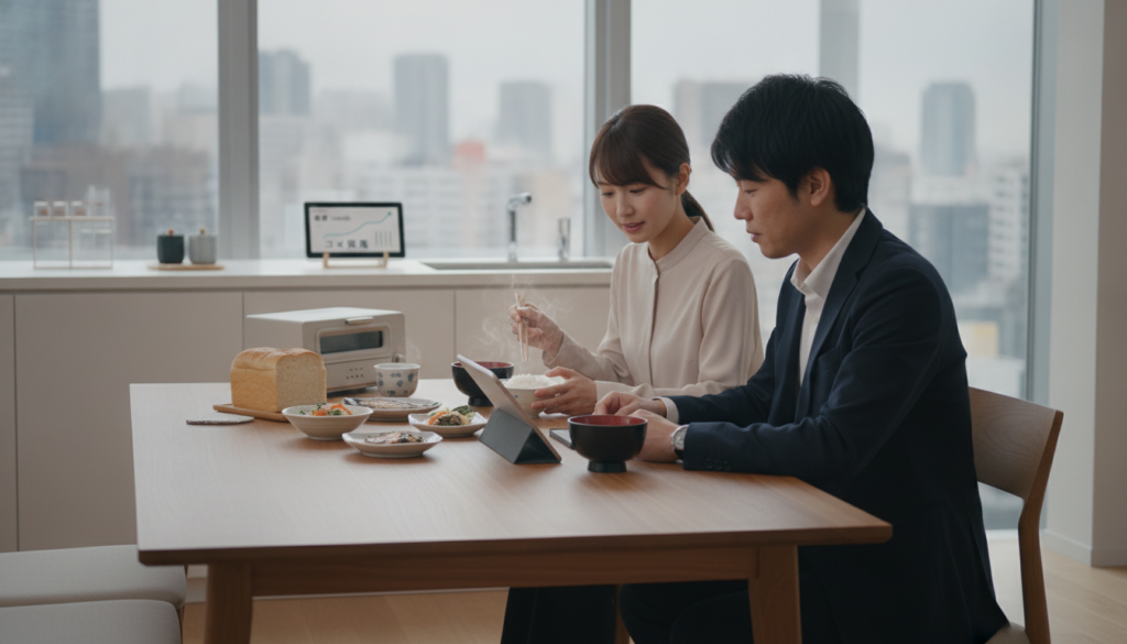 食費かさむ主因、パンからコメに　12年ぶりに消費額逆転